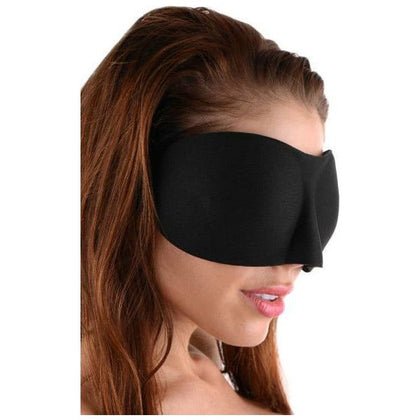 Frisky Deluxe Black Out Blindfold O-S: The Ultimate Sensory Experience for Enhanced Intimacy
