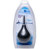 Clean Stream Thin Tip Silicone Enema Bulb Black