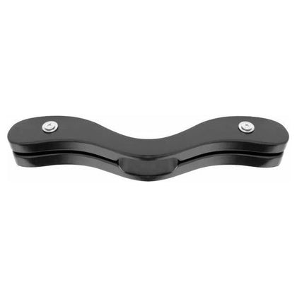 Enforcer Black Wooden Humbler - Adjustable Submissive Male Scrotum Restrainer for Intense Domination and Control - Adult Naughty Store