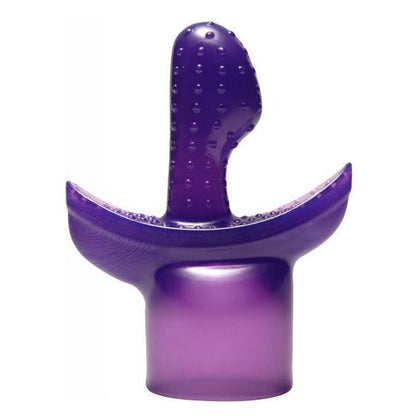 Introducing the Purple G Tip Wand Massager Attachment - The Ultimate Pleasure Enhancer for G-Spot and Clitoral Stimulation - Adult Naughty Store