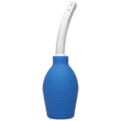 Blue Douche and Enema Flush Bulb - Intimate Cleansing System for Effective Hygiene and Comfort - Model BDE-10 - Unisex - Anal and Vaginal Cleansing - Blue