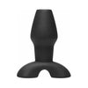 Invasion Hollow Silicone Anal Plug Small - Premium Black Silicone Anal Plug for Intense Pleasure and Exploration (Model: INV-AP-S) - Adult Naughty Store