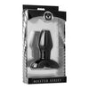 Invasion Hollow Silicone Anal Plug Small - Premium Black Silicone Anal Plug for Intense Pleasure and Exploration (Model: INV-AP-S) - Adult Naughty Store