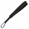 Introducing the Exquisite Leather Loop Slapper - Model LS-200X: A Sensual Delight for All Genders, Delivering Intense Pleasure and Unforgettable Moments of Passion in Rich Black - Adult Naughty Store