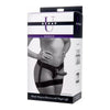 Strap U Bardot Garter Belt Style Strap On Harness - Versatile Black Leatherette Garter Belt Strap On System for Comfortable and Sensual Strap On Adventures - Model BU-GBSH-001 - Suitable for  - Adult Naughty Store