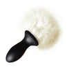 Tailz Bunny Tail Anal Plug Black - Premium Furry Pleasure for All Genders and Intense Backdoor Stimulation