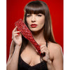 Crimson Tied Steel Enforced Spanking Paddle - Model X1 - Unisex - Intense Impact for BDSM Play - Red - Adult Naughty Store