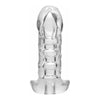 Introducing the SensaMaxx Pro X6 Girth Enhancing Penetration Device and Stroker Sleeve for Men - Ultimate Pleasure in Clear - Adult Naughty Store