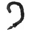 Introducing the Ravishing Pleasure Co. Bad Kitty Silicone Cat Tail Anal Plug - Model BK-4000B - For Sensational Play and Exploration - Black