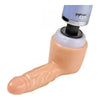 Wand Essentials X1B Penis Wand Attachment - Realistic Dildo Delight for Male Penetration - Beige - Adult Naughty Store