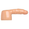 Wand Essentials X1B Penis Wand Attachment - Realistic Dildo Delight for Male Penetration - Beige - Adult Naughty Store