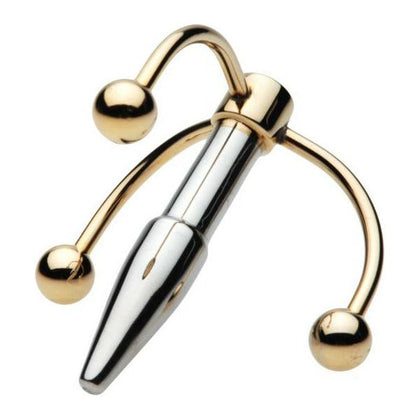 Introducing the Golden Claw Head Urethral Plug Penis Jewelry Bulk - The Ultimate Stainless Steel Pleasure Experience for Men