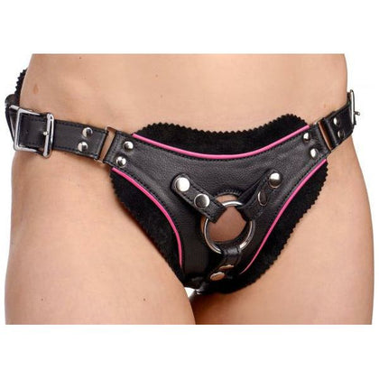 Flamingo Low Rise Strap On Harness Black O-S: The Ultimate Vegan-Friendly Pleasure Companion for Unforgettable Intimate Moments