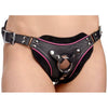 Flamingo Low Rise Strap On Harness Black O-S: The Ultimate Vegan-Friendly Pleasure Companion for Unforgettable Intimate Moments - Adult Naughty Store