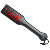 ElegantXOXO Imprint Spanking Paddle - Model X1 | Unisex Pleasure Toy | Intense Impact for Naughty Fun | Black - Adult Naughty Store