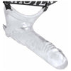 Grand Mamba XL Jock Style Cock Sheath Clear - Premium Penis Extender for Enhanced Pleasure and Performance - Adult Naughty Store