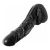 Introducing the SensaPleasure Ultra Veiny Black Mega Cock with Suction Cup Base - Model X9, the Ultimate Pleasure Powerhouse for All Genders and Unforgettable Pleasure!