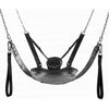 Strict Extreme Sling with Stirrups and Pillow - The Ultimate Bondage Experience for All Genders - Black - Adult Naughty Store