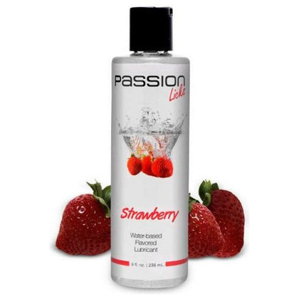 Passion Licks Strawberry Flavored Lubricant 8oz
Introducing the Passion Licks Water Based Flavored Lubricant for Enhanced Oral Pleasure - Model 8oz - Adult Naughty Store