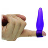 Introducing the Fanny Fiddlers 3 Piece Finger Rimmer With Vibrating Bullet - The Ultimate Pleasure Experience for Anal Stimulation (Model FF-VR3) - Unisex - Purple