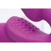 Strap U Vibrating Strapless Silicone Strap On Dildo - Pink - Adult Naughty Store