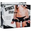 Strict Thigh Cuff Restraint System Black - Adult Naughty Store