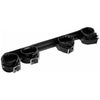 Strict Deluxe Rigid Spreader Bar Black - Ultimate Pleasure and Control for All Genders - Adult Naughty Store