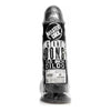 Master Cock Giant Black 10.5-Inch Dong - Realistic PVC Dildo for Intense Pleasure - Model MC-GB10.5 - Male/Female - Anal Stimulation - Black - Adult Naughty Store