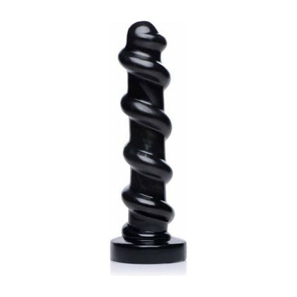Introducing the Screw Giant 12.5 inches Dildo Black: The Ultimate Pleasure Drill for All Genders!
