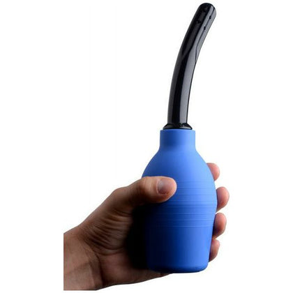 Introducing the Premium One Way Valve Enema Bulb Douche 300ml: The Ultimate Anal Cleansing Solution for All Genders, Delivering Unmatched Hygiene and Pleasure in a Convenient Package - Blue