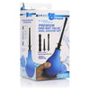 Premium Anal Douche Set with One Way Valve - Model XYZ-123 - Unisex - Intimate Hygiene - Blue - Adult Naughty Store