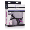 Double-G Deluxe Vibrating Strap On Kit - The Ultimate Pleasure Experience for Couples - Model DG-2000 - Female-Friendly - G-Spot and P-Spot Stimulation - Purple - Adult Naughty Store