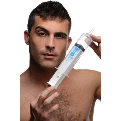 Clean Stream 150ml Enema Syringe - Advanced Cleansing Tool for Intimate Hygiene and Pleasure - Model CS-150 - Unisex - Anal and Vaginal Cleansing - White