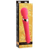 Luxurious Pleasure Co. X123 Ultra Thrusting and Vibrating Silicone Wand - Dual Stimulation - Pink - Adult Naughty Store