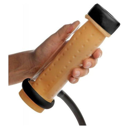 Introducing the Milker Automatic Deluxe Stroker Machine - Textured Sleeve Edition: The Ultimate Pleasure Enhancer for Men