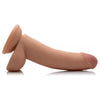 USA Cocks Ultra Real Dual Layer Suction Cup Dildo - Model 8D-200 - Unisex - Sensational Pleasure - Flesh - Adult Naughty Store