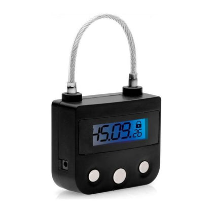 Masterlock Digital Key Holder Time Lock - Model DL-2000 - Male Chastity Device - Bondage, Self-Bondage - Black