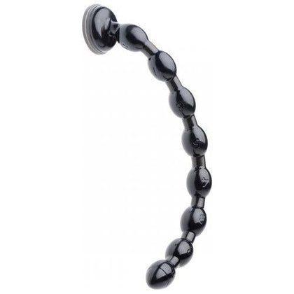 Introducing the Hosed 19 Inches Beaded Anal Snake - Model X1: The Ultimate Black Pleasure Powerhouse for Adventurous Anal Enthusiasts! - Adult Naughty Store