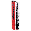 Hosed 19 Inches Graduated Bead Anal Snake Black - Adult Naughty Store