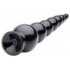 Hosed 19 Inches Graduated Bead Anal Snake Black - Adult Naughty Store