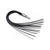 Extreme Twilight Flogger Silicone Estim Attachment - The Ultimate Electrosex Experience for Intense Pleasure - Model XE-4000 - Unisex - Exquisite Sensations for BDSM Play - Black - Adult Naughty Store