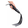 Extreme Twilight Flogger Silicone Estim Attachment - The Ultimate Electrosex Experience for Intense Pleasure - Model XE-4000 - Unisex - Exquisite Sensations for BDSM Play - Black - Adult Naughty Store