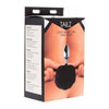 Onyx Bunny Tail Anal Plug - Model BTP-001 - Unisex - Pleasure for the Backdoor - Black - Adult Naughty Store