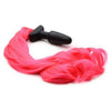 Tailz Hot Pink Pony Tail Anal Plug - Model TPAP-001 - For Sensual Pleasure and Role Play - Unisex - Hot Pink