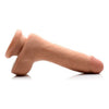 USA Cocks Ultra Real Dual Layer Dildo - Model 7BGE: Lifelike Pleasure for All Genders (Beige) - Adult Naughty Store