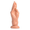 Introducing the SensaPleasure Stuffer Fisting Life Size Hand Dildo - Model X1B, Unisex, Pleasure for Vaginal and Anal Play - Beige - Adult Naughty Store