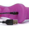 Introducing the Luxe PleasureCo Double Take 10X Double Penetration Vibrating Strap-On Harness - Model LT-2000 - Purple - For Couples, G-Spot and P-Spot Stimulation - Adult Naughty Store