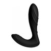 Control Prostate Vibrator with Remote Control - Model CPV-RC, Male Pleasure Toy for Prostate Stimulation and Cock Ring, Black