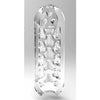 Tenga Spinner 01 Tetra Spiral Motion Pleasure Gear - The Ultimate Sensation for Men's Pleasure in Clear - Adult Naughty Store