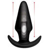 Thump It! Kinetic Thumping 7X Large Anal Plug Black - Adult Naughty Store